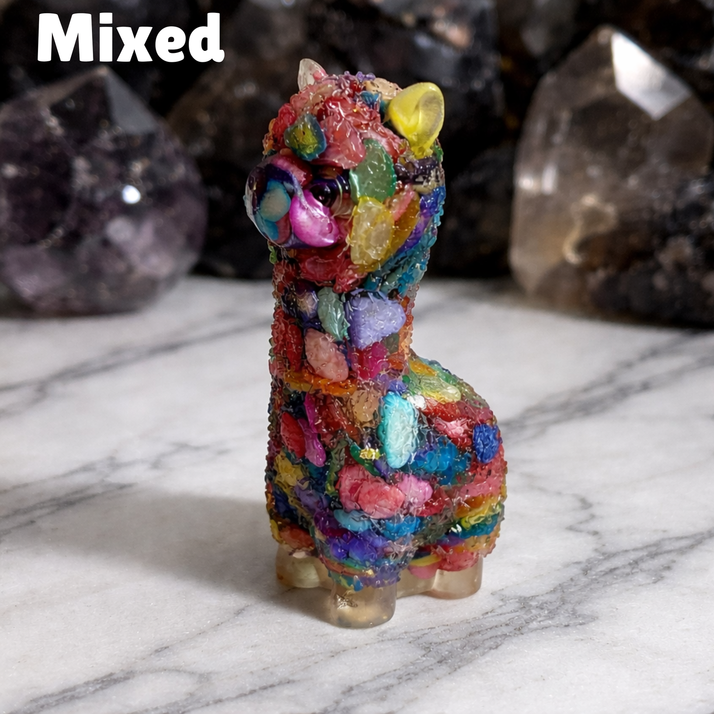 Alpaca Crystal Chips And Resin