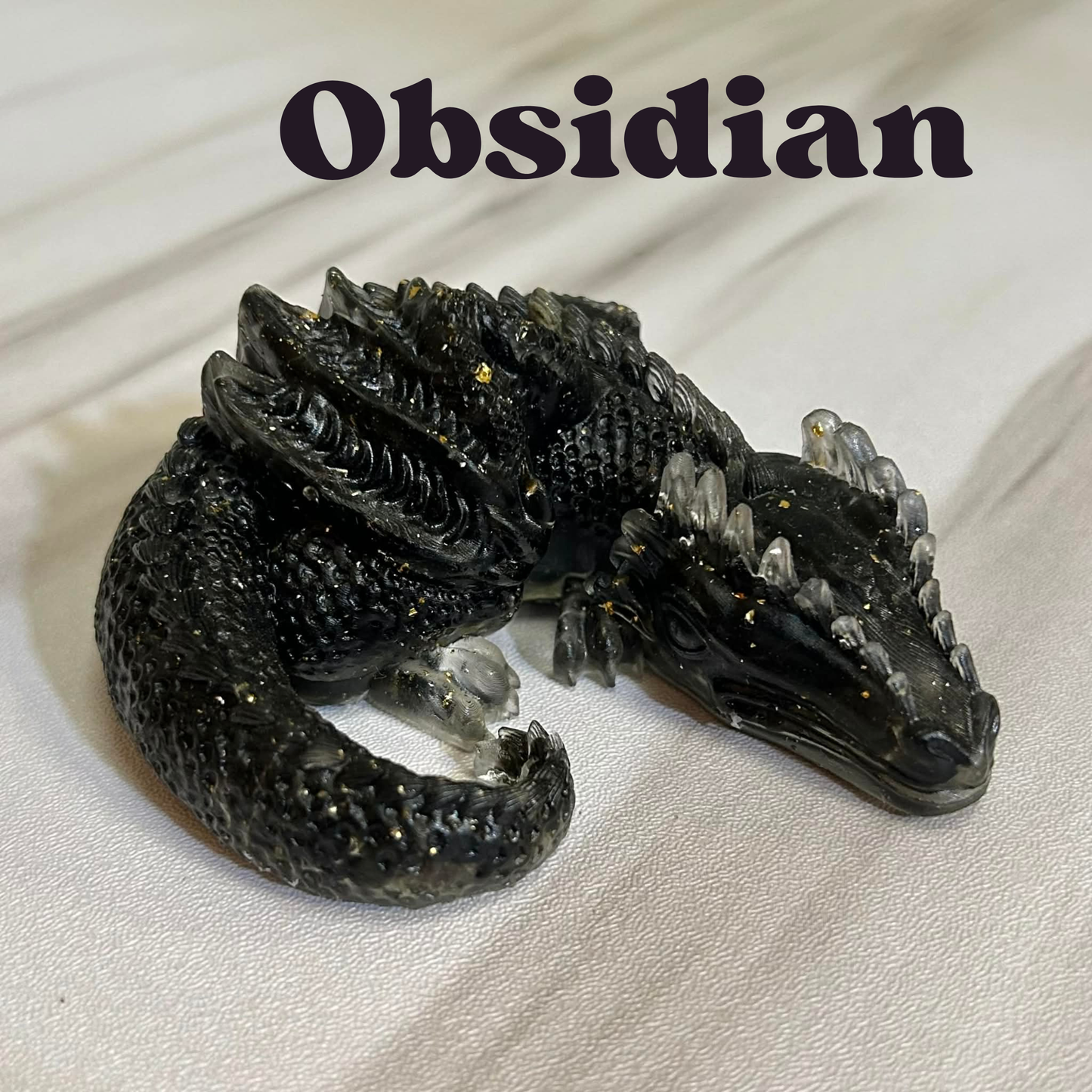 Dragon Crystal Chips And Resin