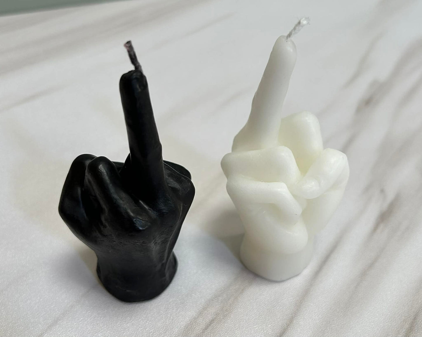 Small Middle Finger Candle