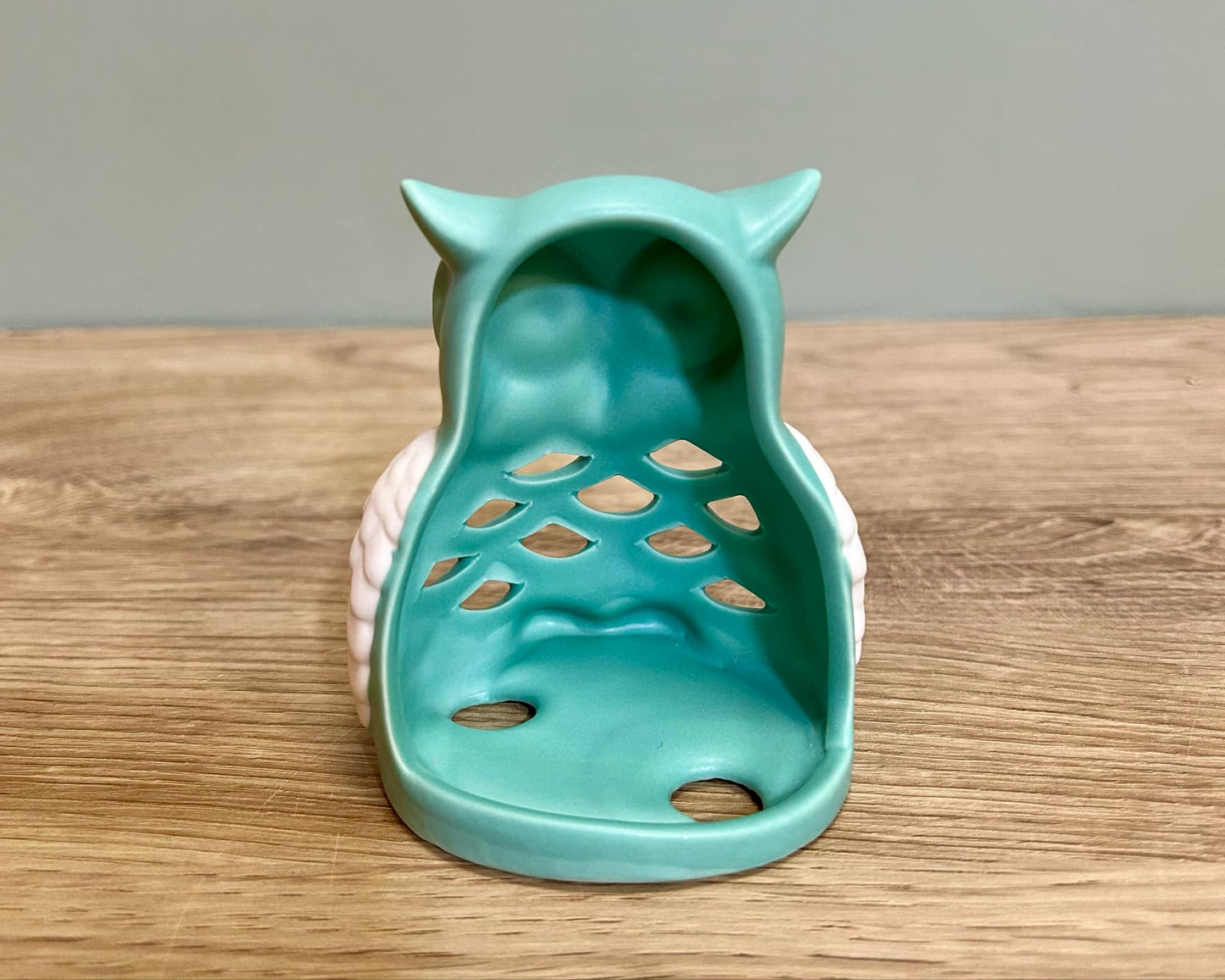 Small Owl Candle Tealight Holder