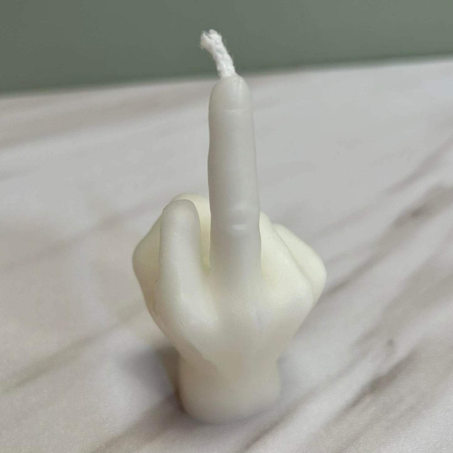 Small Middle Finger Candle