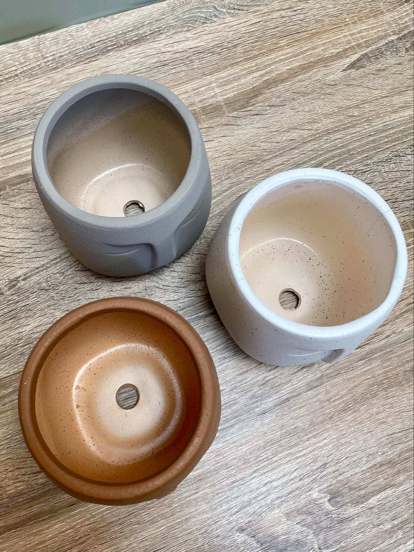 Nordic Human Face Plant Pots