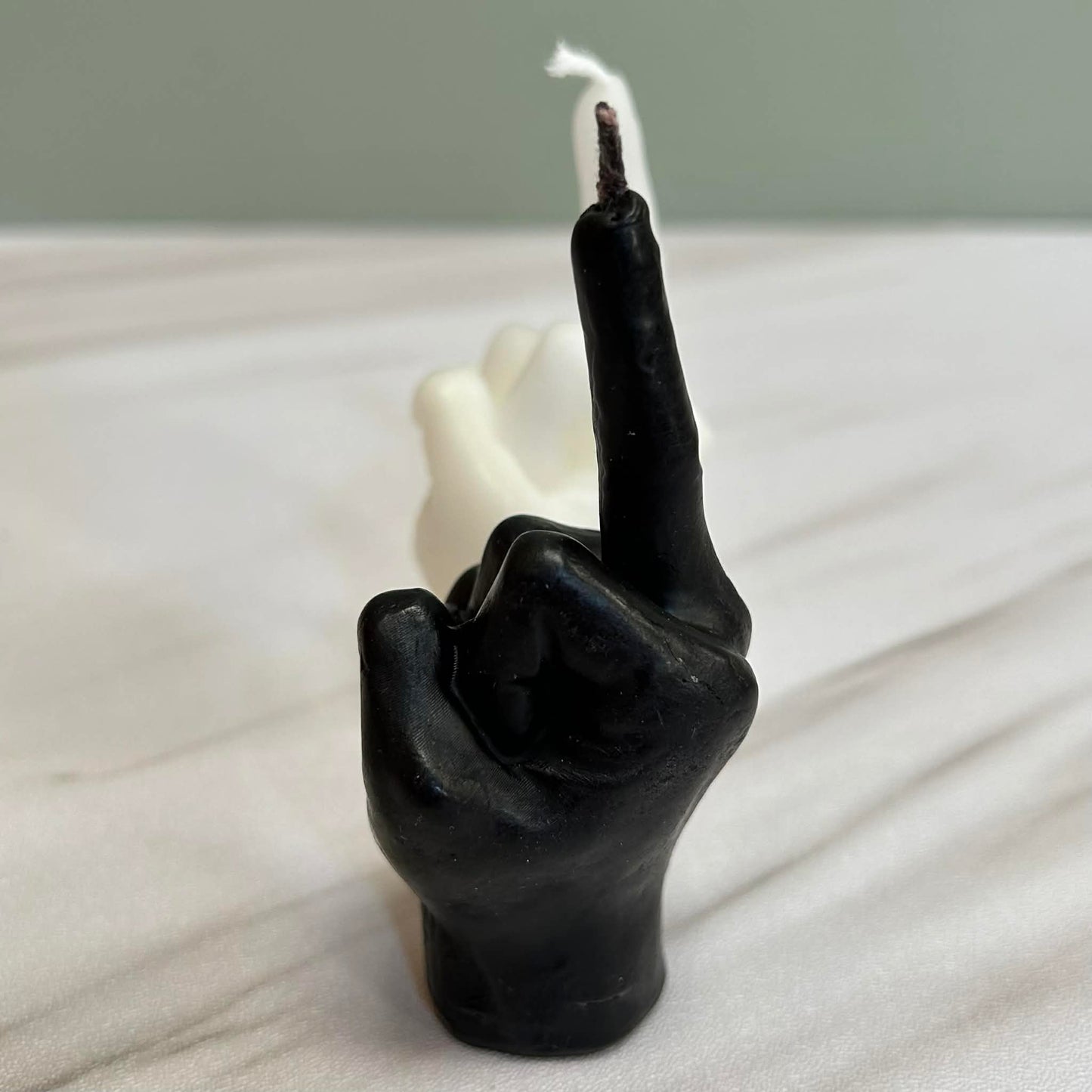 Small Middle Finger Candle