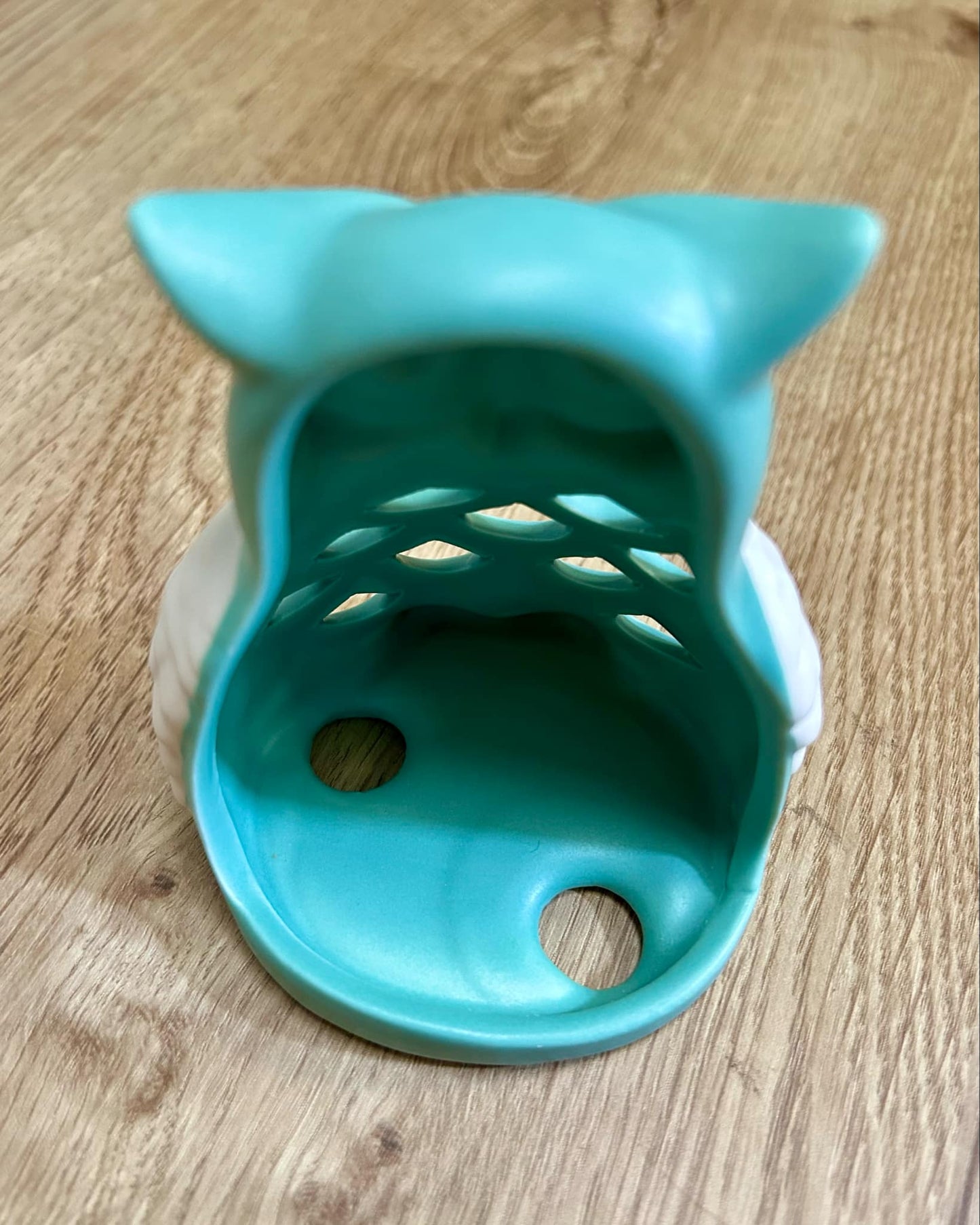 Small Owl Candle Tealight Holder