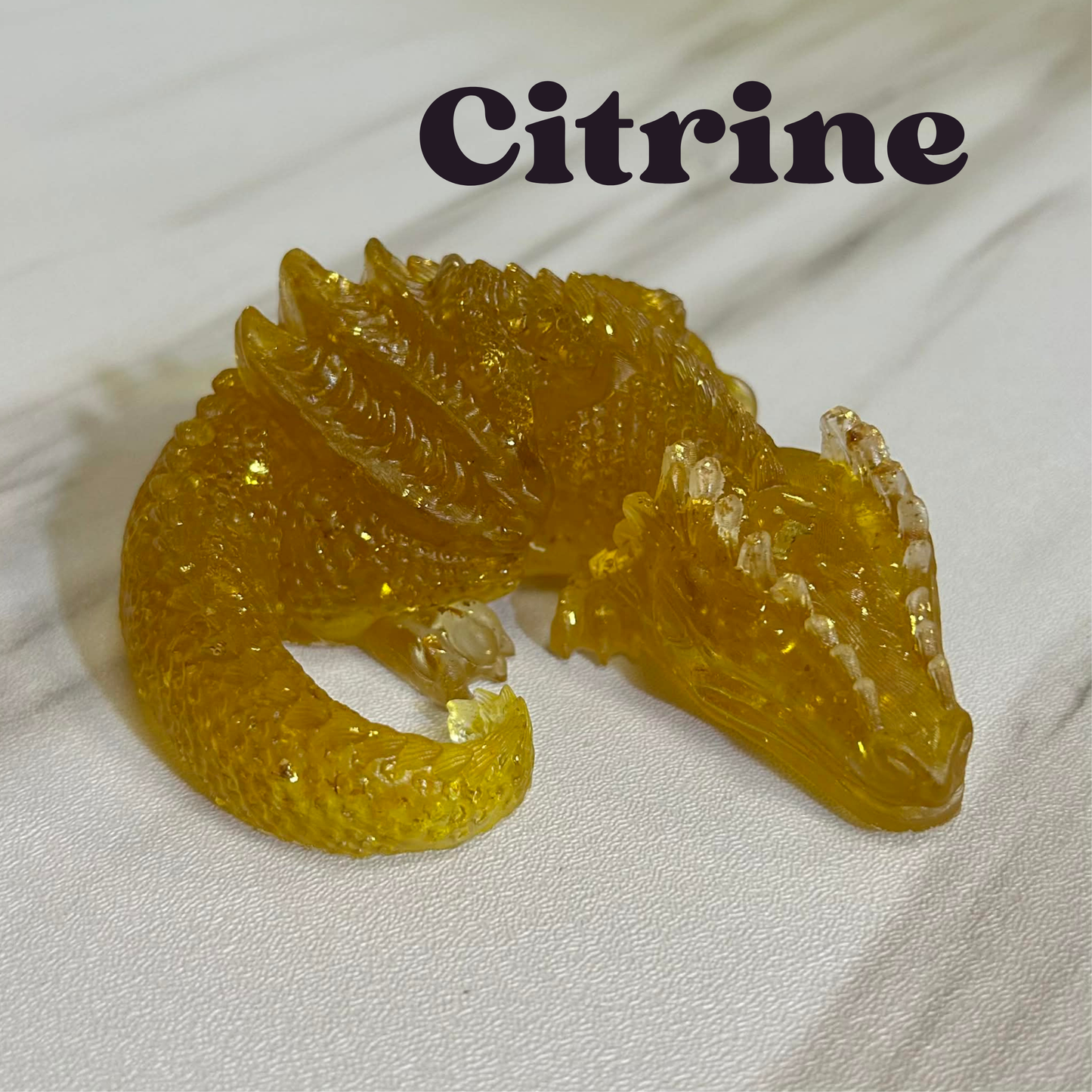 Dragon Crystal Chips And Resin