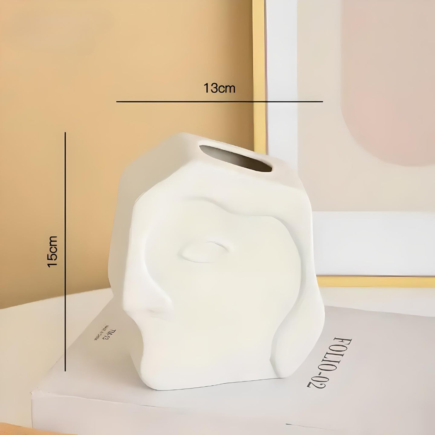 Human Face Abstract Indoor Plant Pots