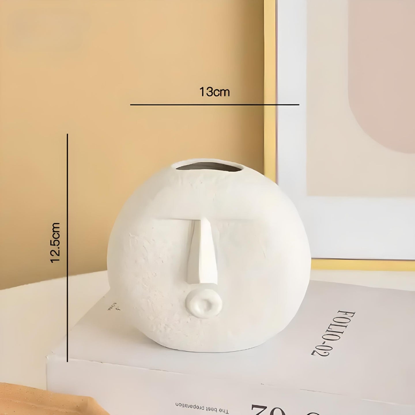 Human Face Abstract Indoor Plant Pots