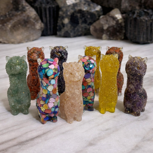 Alpaca Crystal Chips And Resin