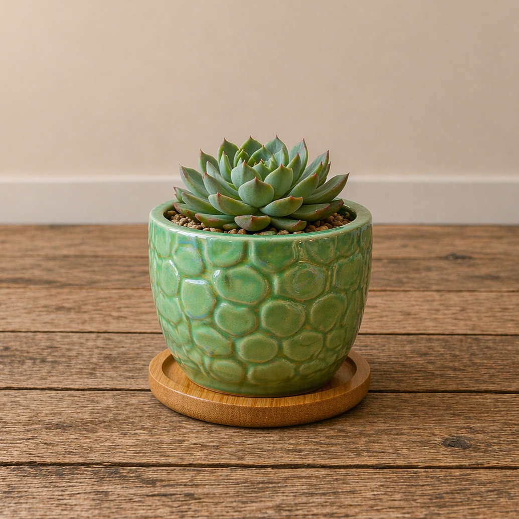 Ceramic Gloss Succulent Planters