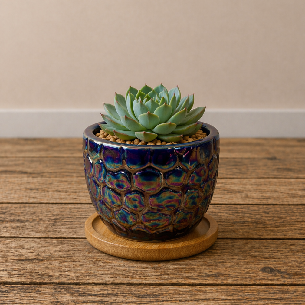 Ceramic Gloss Succulent Planters