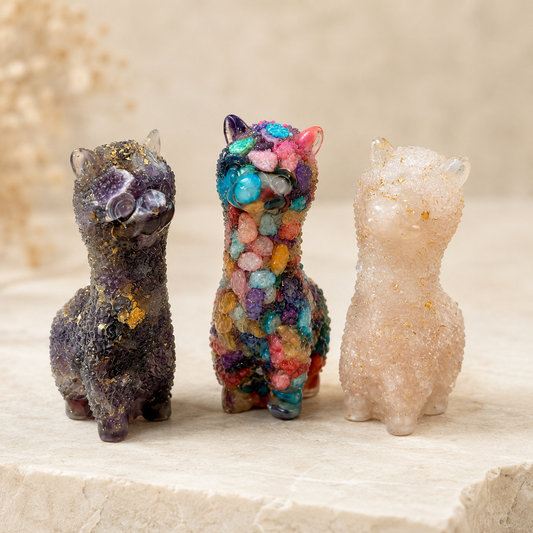 Alpaca Crystal Chips And Resin