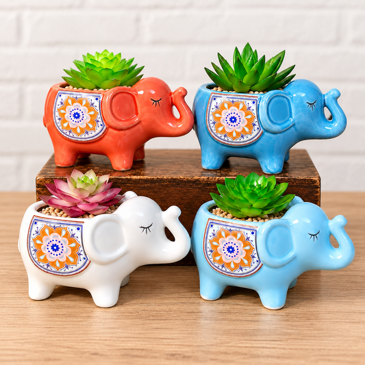 Elephant Succulent Flower Pots