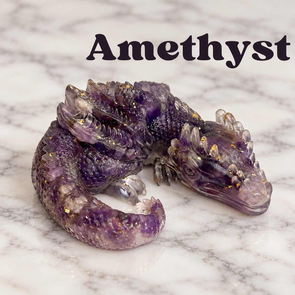 Dragon Crystal Chips And Resin