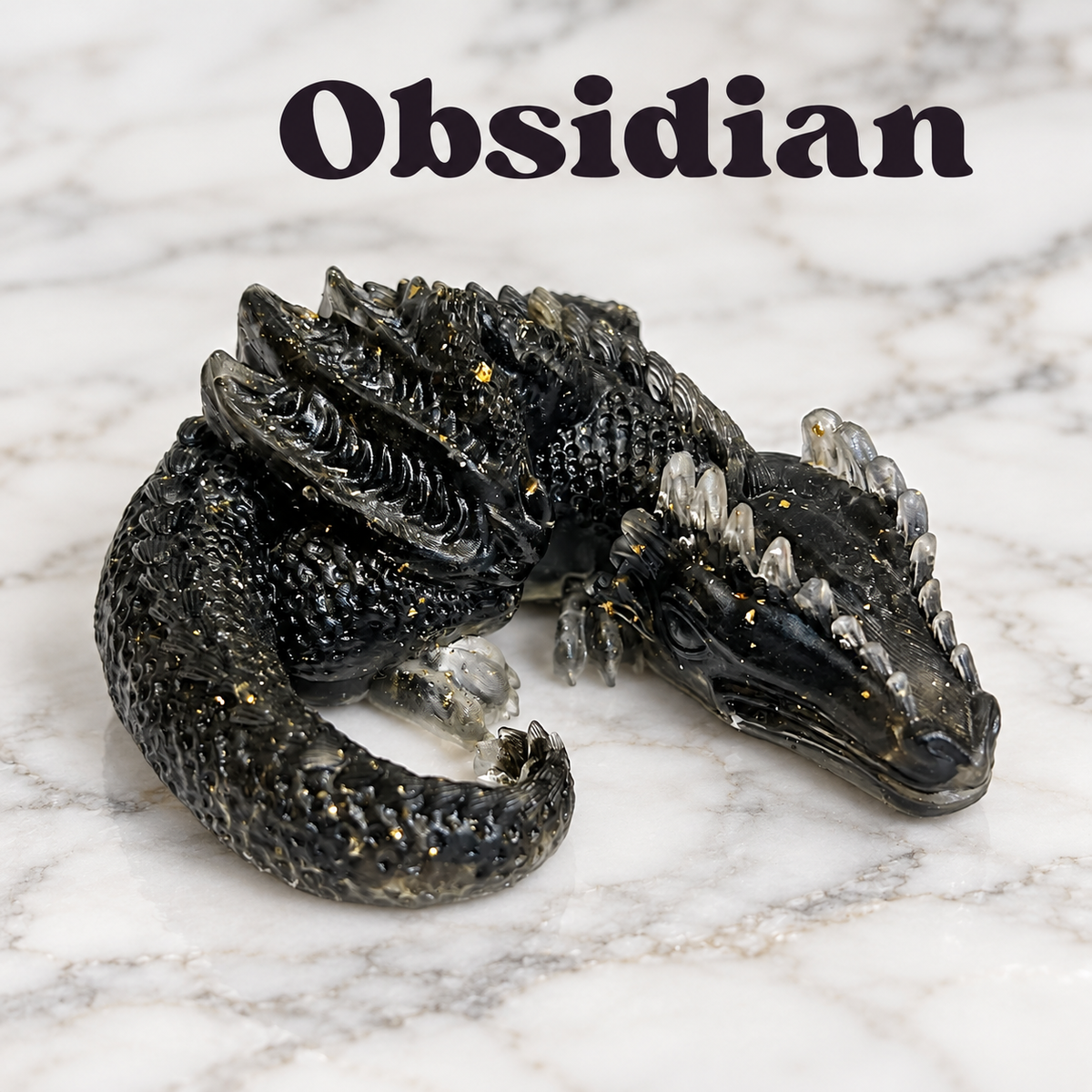 Dragon Crystal Chips And Resin
