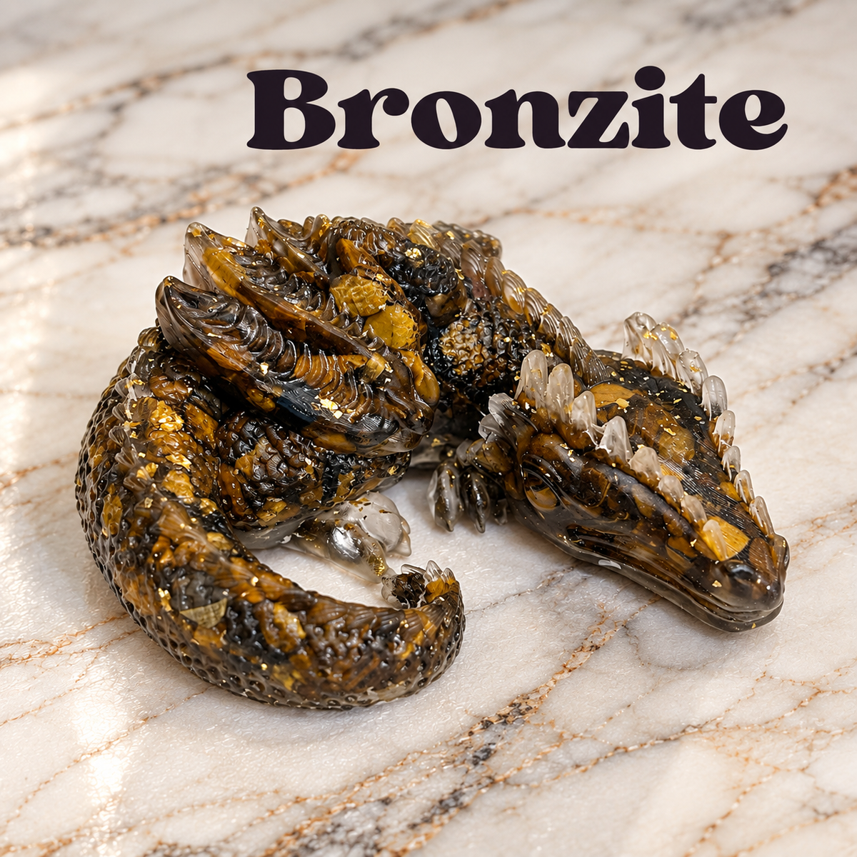 Dragon Crystal Chips And Resin