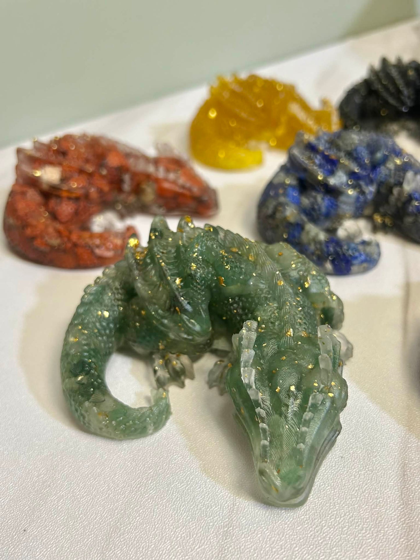 Dragon Crystal Chips And Resin