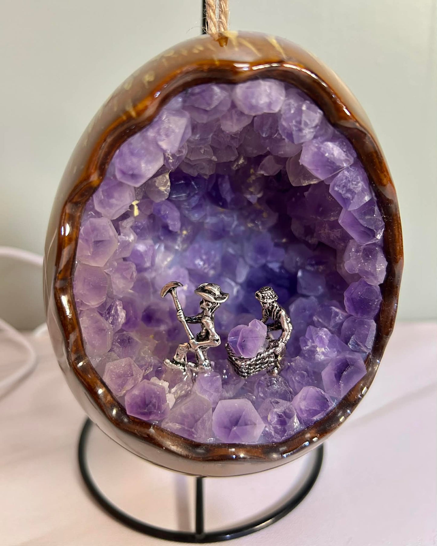 Crystal Miner USB Lamp