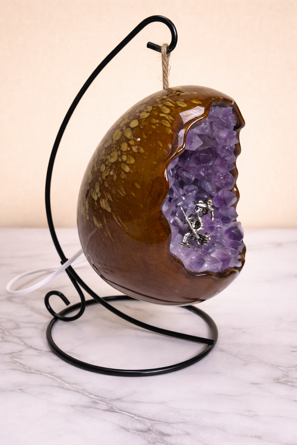 Crystal Miner USB Lamp