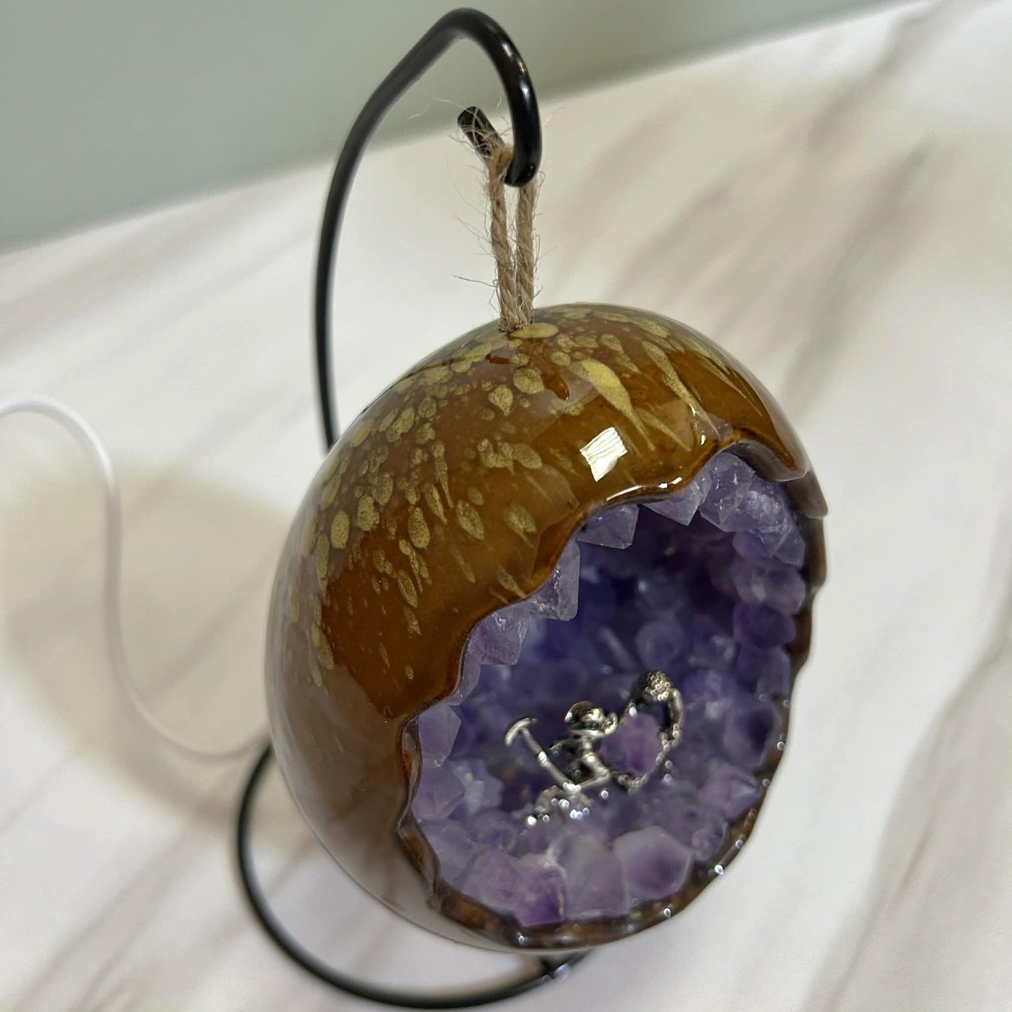 Crystal Miner USB Lamp