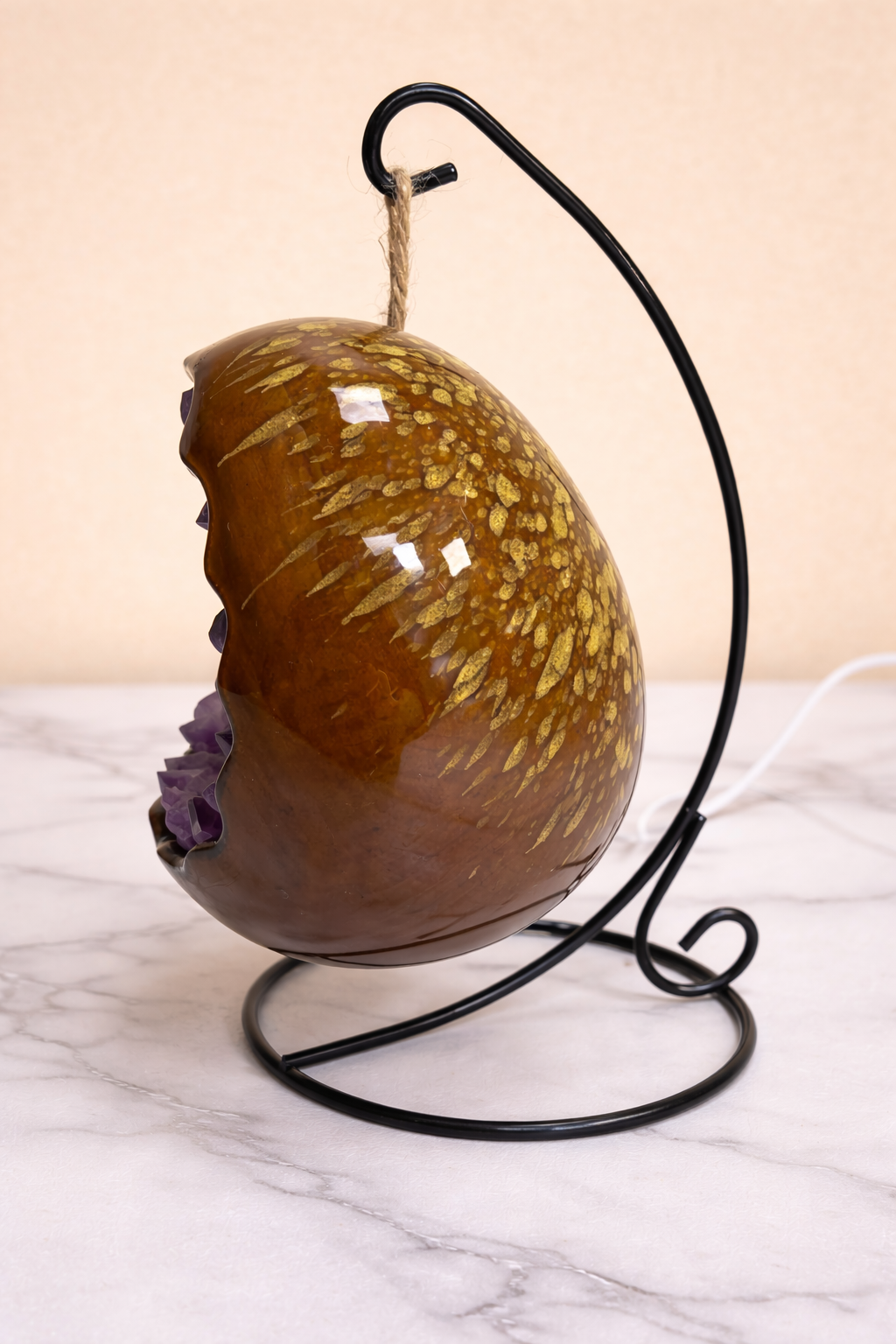 Crystal Miner USB Lamp