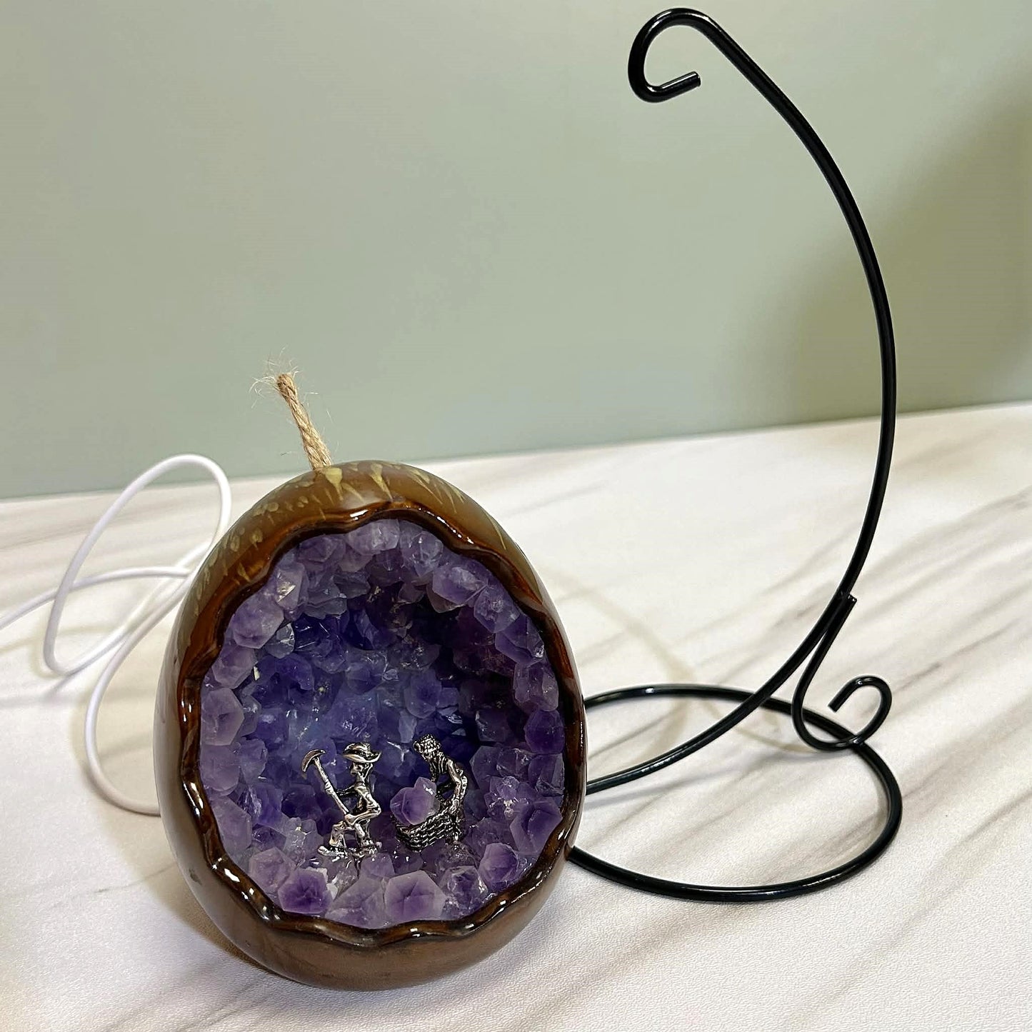 Crystal Miner USB Lamp