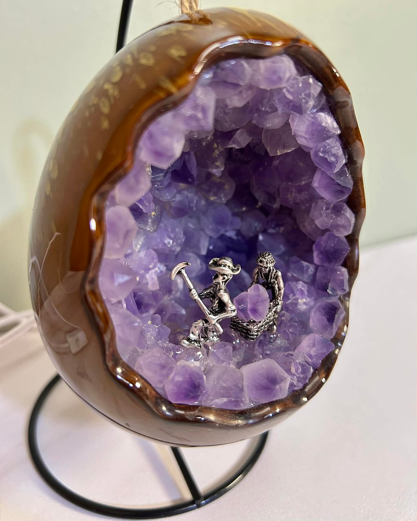 Crystal Miner USB Lamp