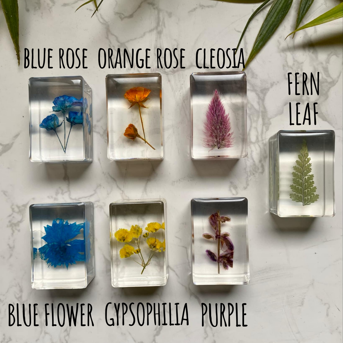 Small Flower Resin