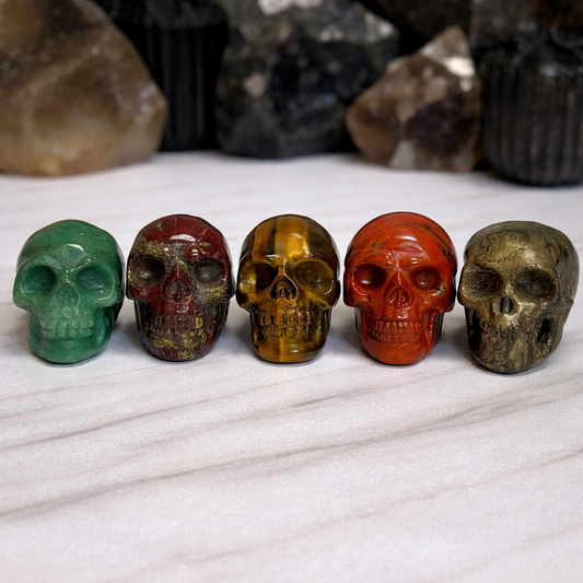 2" Crystal Skulls