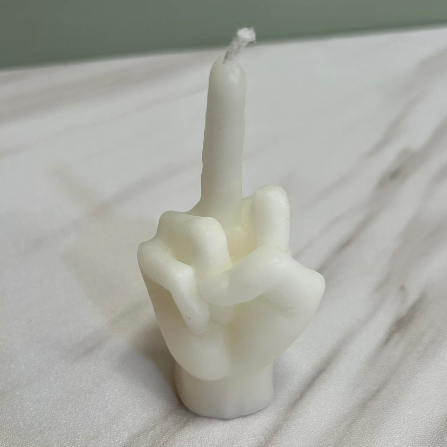 Small Middle Finger Candle