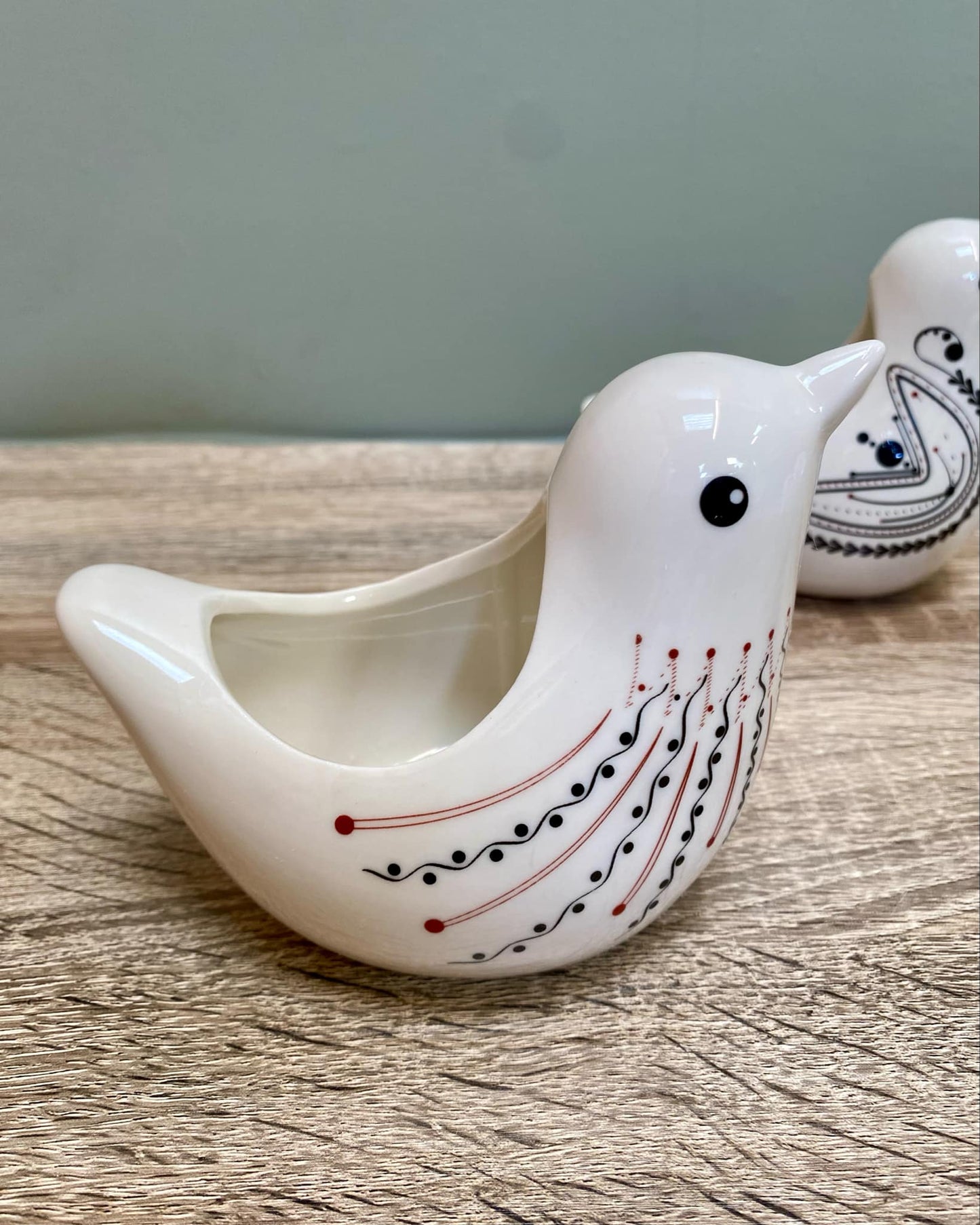 White Bird Succulent Plant Pots