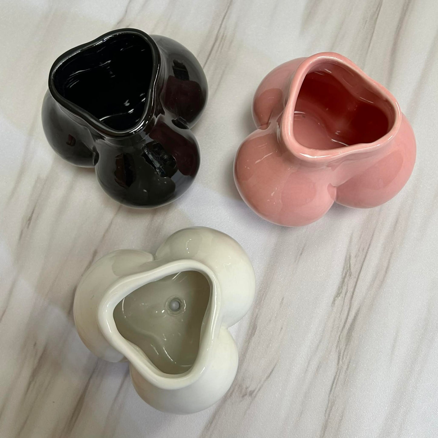 Ceramic Body Art Succulent Planters