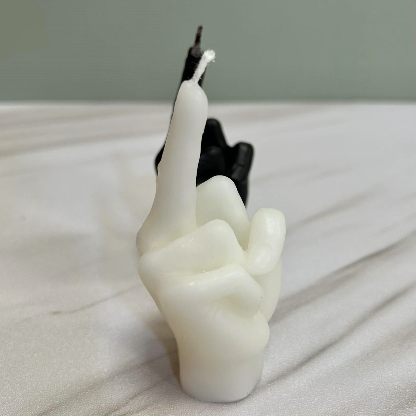 Small Middle Finger Candle