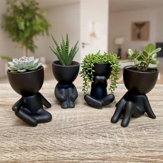 Human Head Planters